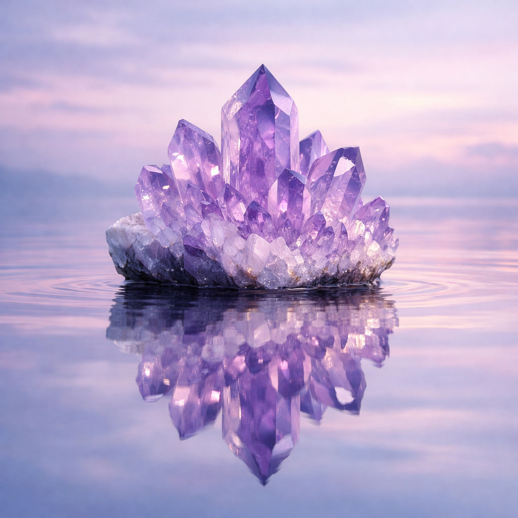 Amethyst – cooling and soothing…